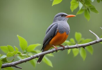 Fototapeta premium red headed woodpecker