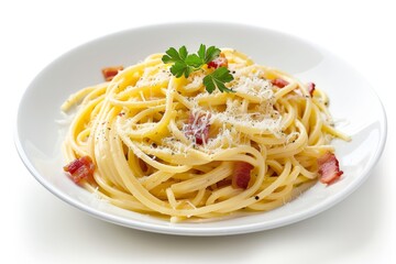 Delicious Spaghetti Carbonara Dish