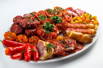 Delicious Spanish Tapas Platter