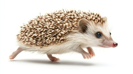 African Hedgehog Running