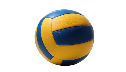 Volleyball Isolated On PNG Transparent and White Background 