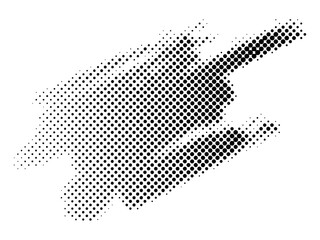 ハーフトーンの背景素材（筆跡）