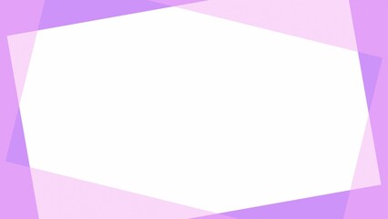 ピンクとパープルのラインフレーム