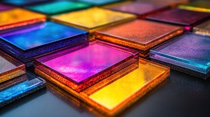 Naklejka premium Colorful mosaic tiles