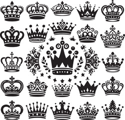 Luxury Ornamental Tattoos Vintage Vector Bundle | Baroque, Royal Frames & Floral Designs