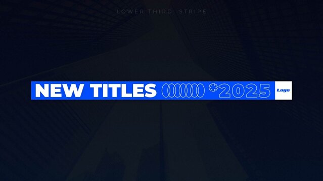 Lower Third: Stripe 01