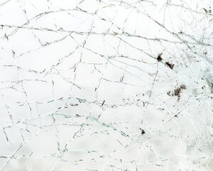Shattered glass texture with intricate patterns