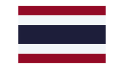 Thailand Flag National Country Kingdom of Thailand
