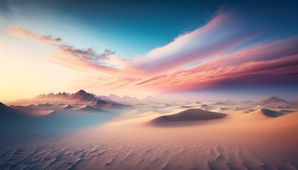 Savor the beauty of clouds in pastel tones.  