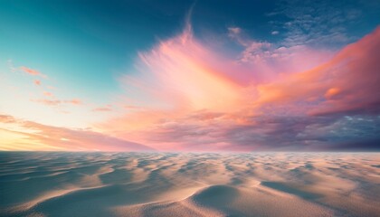 Obraz premium Experience pastel colors in a dreamy landscape. 