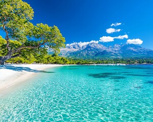 Beach Paradise, Turquoise Water