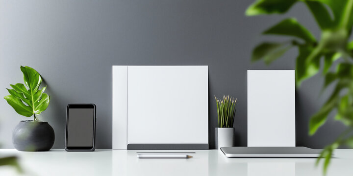 Modern Stationery Mockup for Architecture Firms with Sleek Professional Presentation Templates and High-Quality Branding