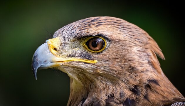 A fierce eagle eye; A close-up view of a Philippines eagle, white background; Kitty Duterte eye