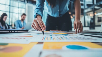 Fototapeta premium Trends 2025 year concept, trends in 2025 with a loading bar, Trends of SEO 2025, trend for marketing monitor, business planning in new year, Finding information and new ideas, progress bar 2025,