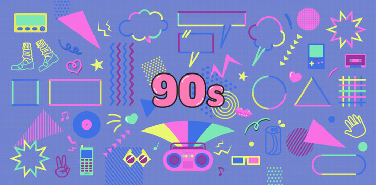 90sフレームアイテムセット