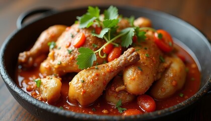 Fragrant roasted whole chicken