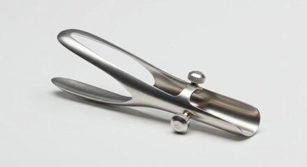 Surgical Speculum tool isolated with natural light, a vital medical instrument