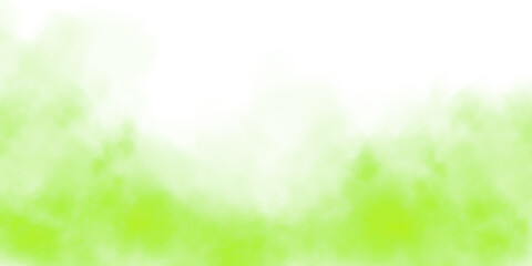 Obraz premium Magic green smoke with glitter and small particles of twinkling stars. Fog with luminous particles. Green vapor with stardust. Morning fog over land or water surface, magic haze. Fog or smoke. PNG.