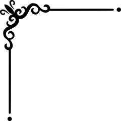 Corner Wedding Ornament