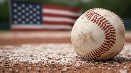 Athlete at baseball diamond stadium game day on-field action captivating sports environment