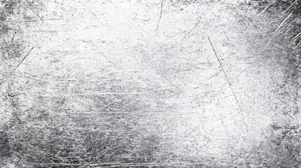 Obraz premium Scratched Metal Texture Background Grey White