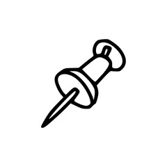push pin doodle