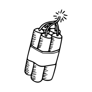 recommend clip art: cartoon dynamite bundle outline