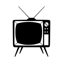 old tv set