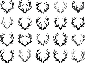 Deer Antlers SVG