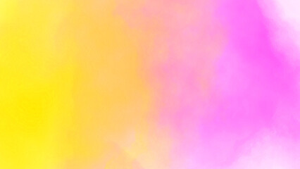 Vibrant abstract background with yellow and pink hues. Soft, blended texture for a bright, cheerful effect.