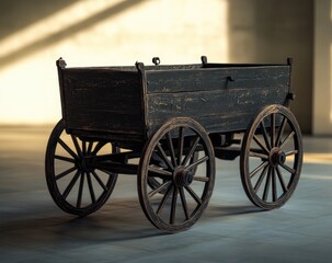 Fototapeta premium Antique wooden wagon