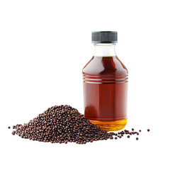 Mustard Oil Bottle with Seeds