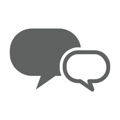 speech bubble icon vector illustration