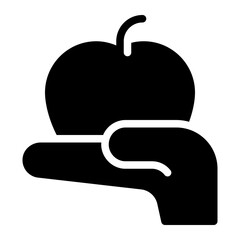 apple glyph icon