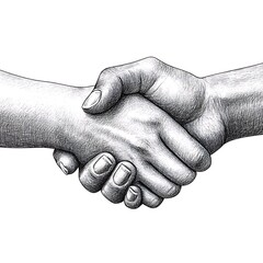 Handshake, agreement, partnership.