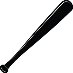 Baseball Bat Silhouette Vector