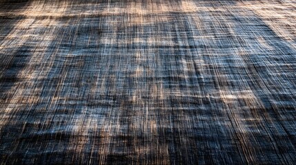 Fototapeta premium Textured Fabric Background Dark Blue Linen Canvas Texture