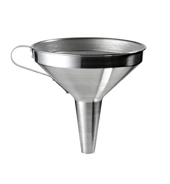 Funil de aluminio