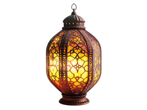 Ornate Hanging Lanterns with Intricate Patterns
