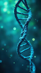 A detailed image of a Nicotinamide Adenine Dinucleotide molecule, a vital coenzyme for energy production and metabolism.