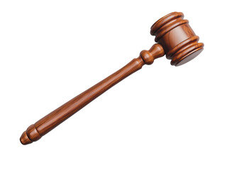 wooden judge gavel  