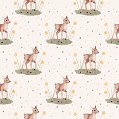 seamless pattern with animals