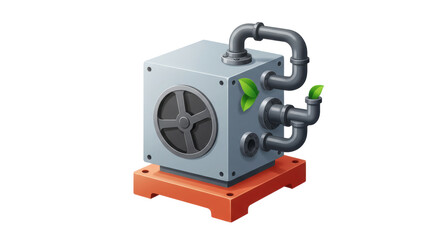 Isolated Industrial Cooling Unit