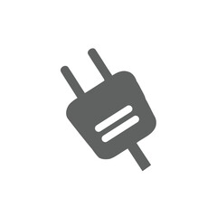 Obraz premium hand holding a plug vector illustration icon