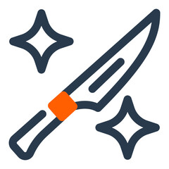 Boning Knife Icon for Field Dressing Game