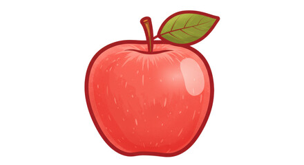 Isolated Apple