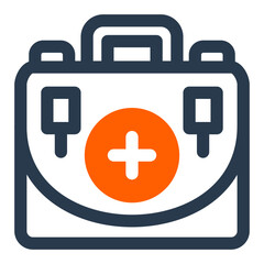 First Aid Kit with Cross Symbol for Hunting Trips