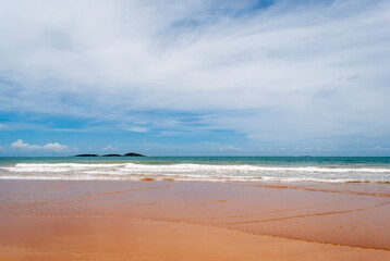 Calm morning at the beach