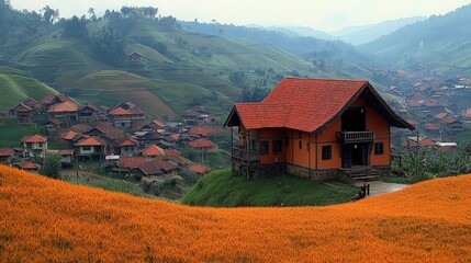 Mountain Village Homes in Orange Field