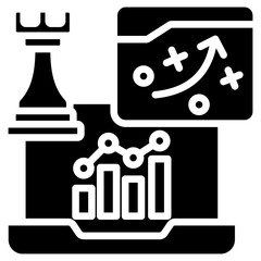 Seo Strategies glyph icon